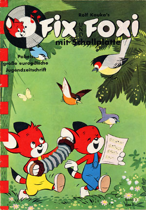 Fix und Foxi mit Schallplatte