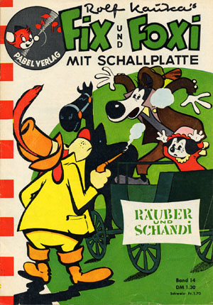 Fix und Foxi mit Schallplatte